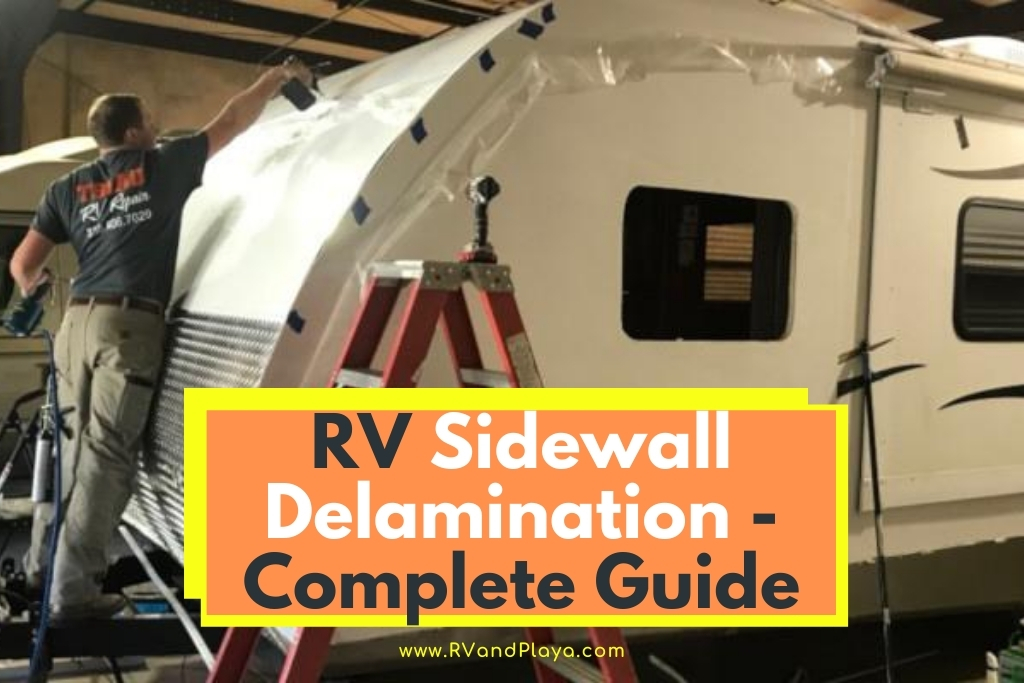 Rv Sidewall Delamination How To Fix In Motorhomes - Rv Exterior Wall Repair Do It Yourself