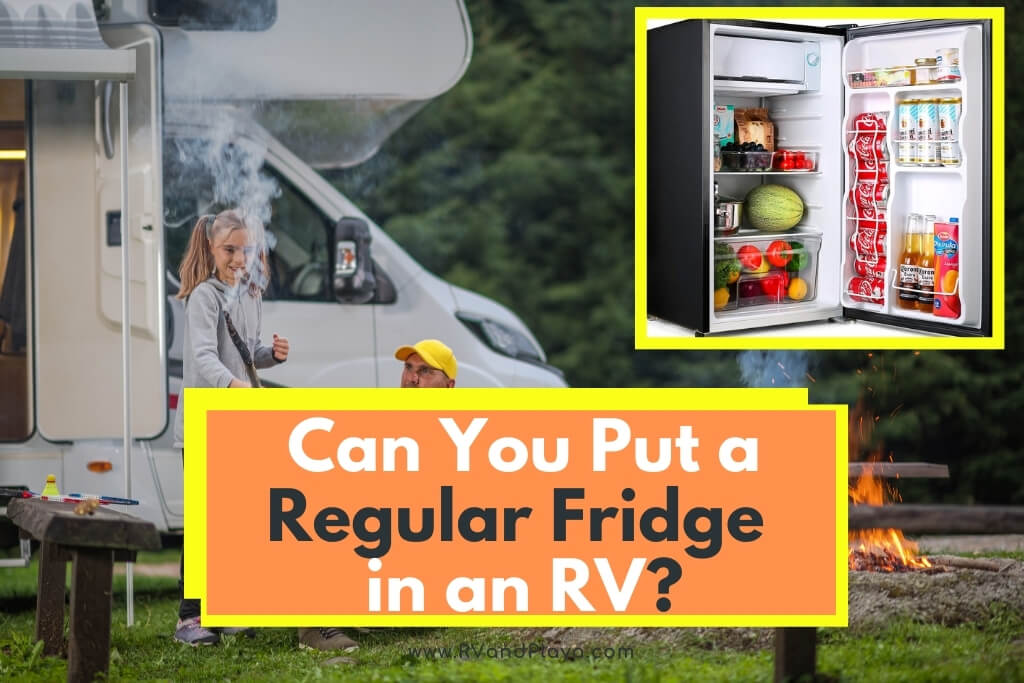 Can You Put a Regular Fridge or a Mini Fridge in an RV