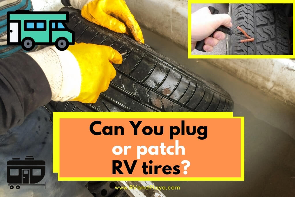 Can You plug or patch RV tires