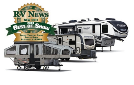 Forest River travel trailers