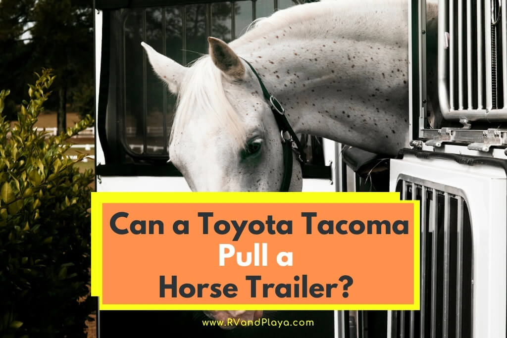 Can a Toyota Tacoma Pull a Horse Trailer