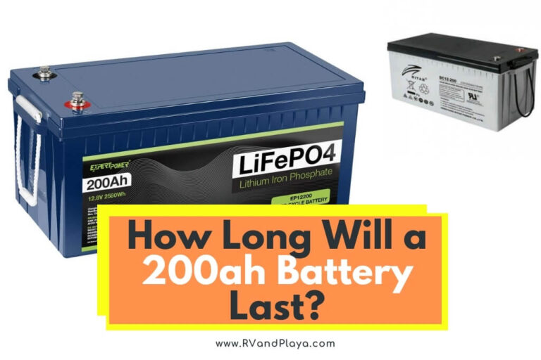 How Long Will a 200ah Battery Last? (Explained)