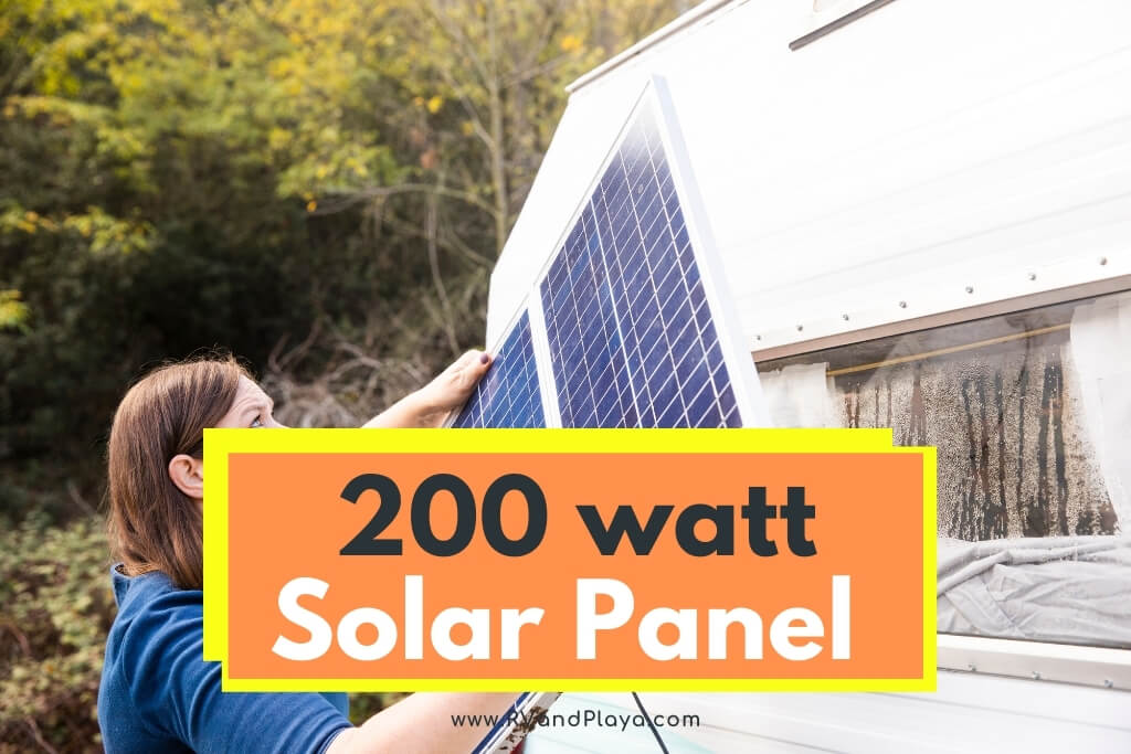 How Many Amps Does a 200 watt Solar Panel Produce