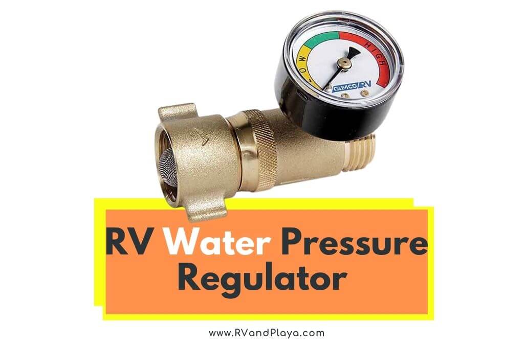 RV Water Pressure Regulator