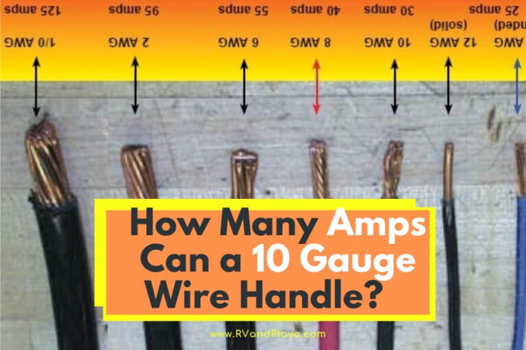 How Many Amps Can A 10 Gauge Wire Handle 220 Volts 
