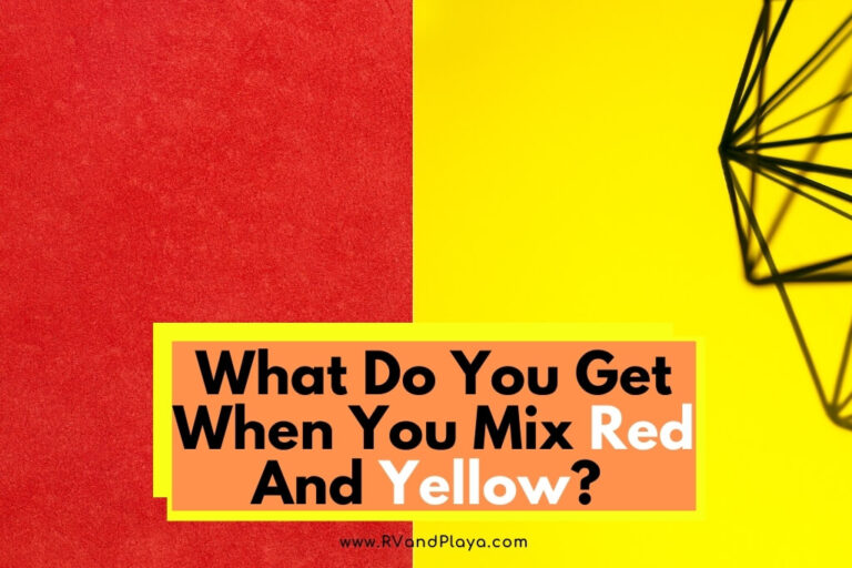 What Do You Get When You Mix Red And Yellow? (Color Wheel)