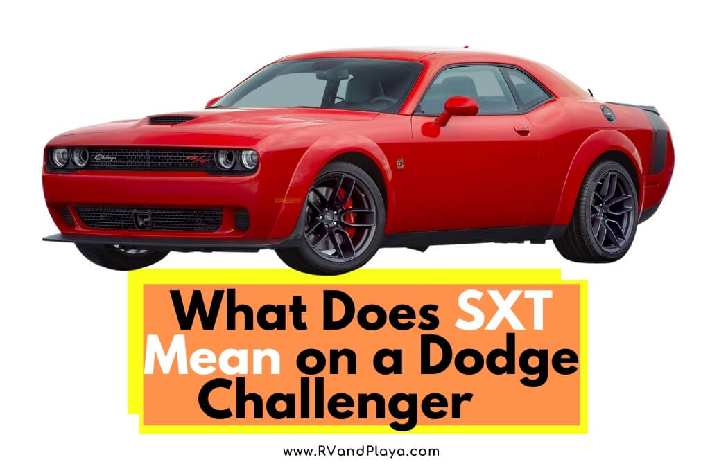 What Does SXT Mean on a Dodge Challenger
