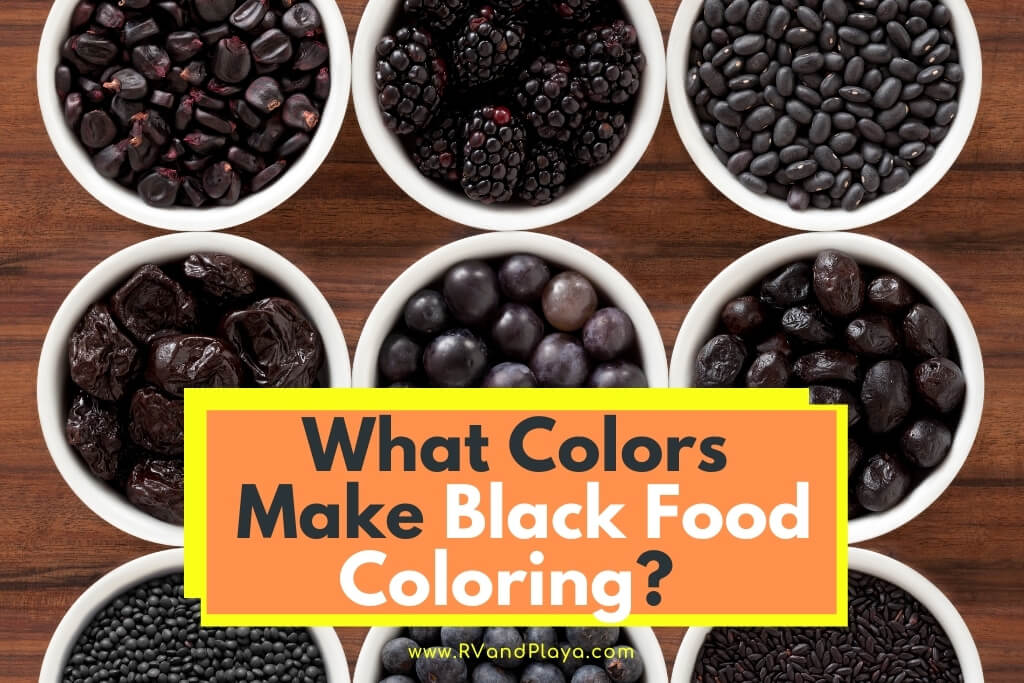 What Colors Make Black Food Coloring