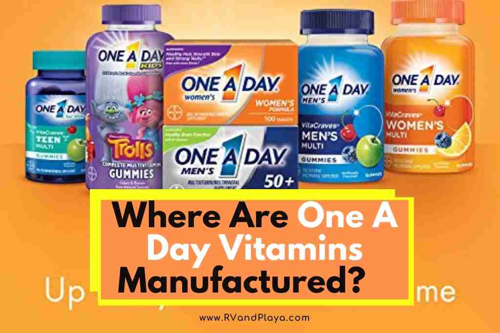 Where Are One A Day Vitamins Manufactured