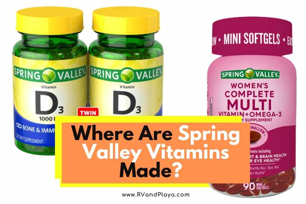 Where Are Spring Valley Vitamins Made
