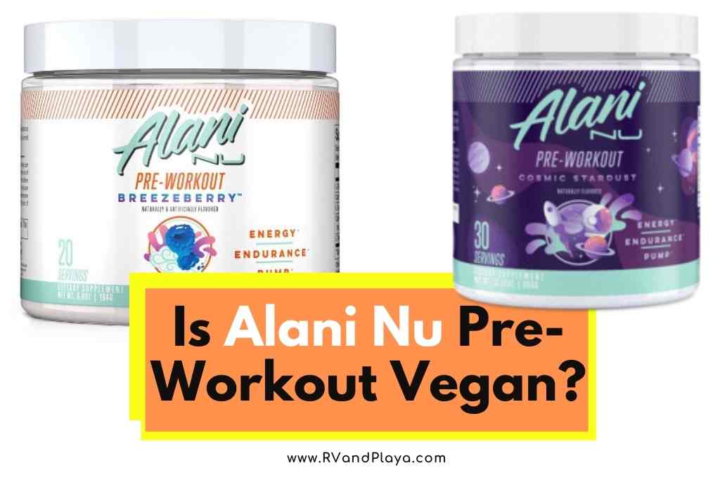 Is Alani Nu Pre-Workout Vegan