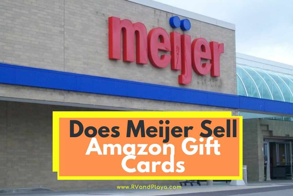 Does Meijer Sell Amazon Gift Cards