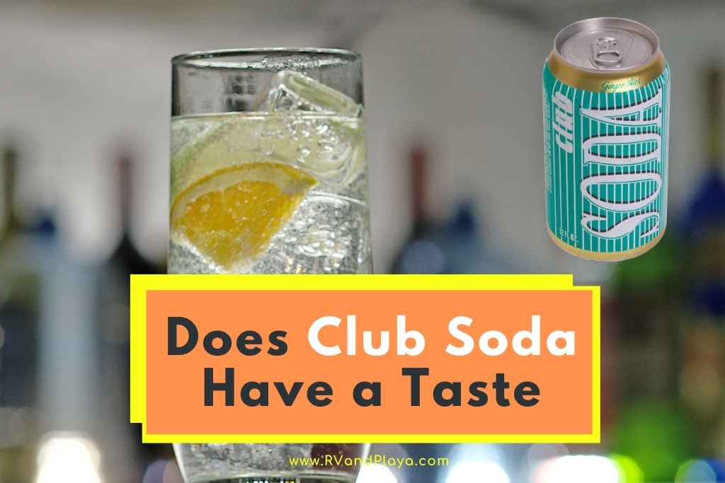 Does Club Soda Have a Taste