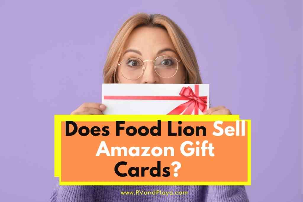 Does Food Lion Sell Amazon Gift Cards