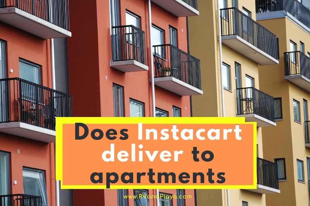 Does Instacart deliver to apartments