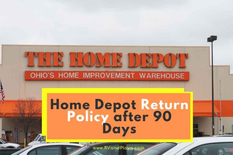 home depot return policy after 90 days