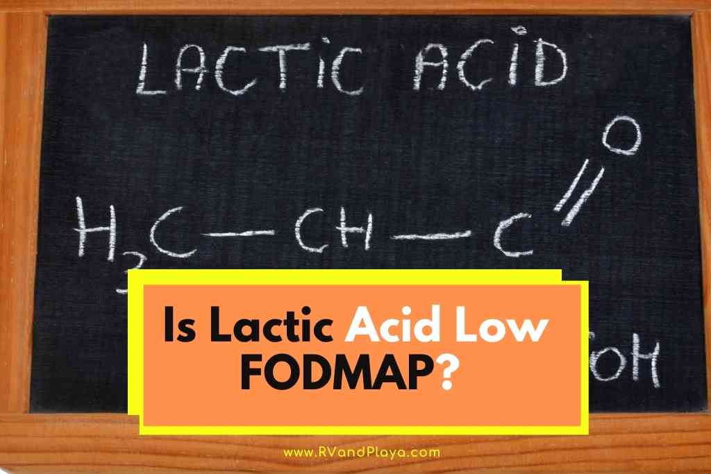 Is Lactic Acid Low FODMAP