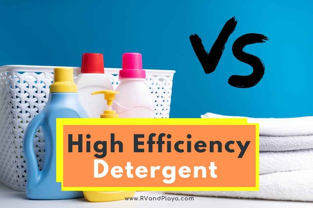 Regular Vs High Efficiency Detergent