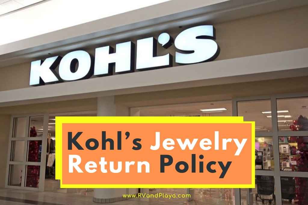 kohls jewelry return policy