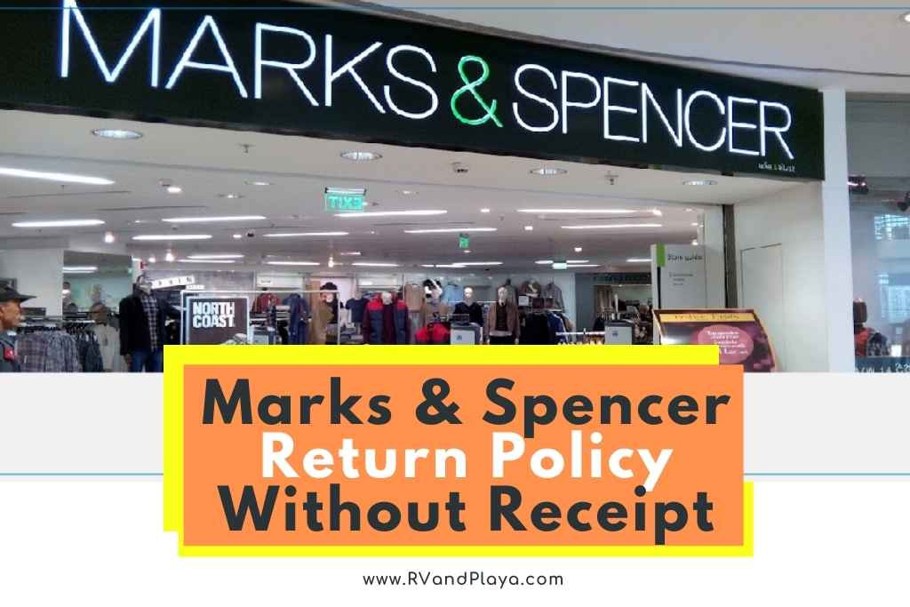 marks and spencer return policy without receipt