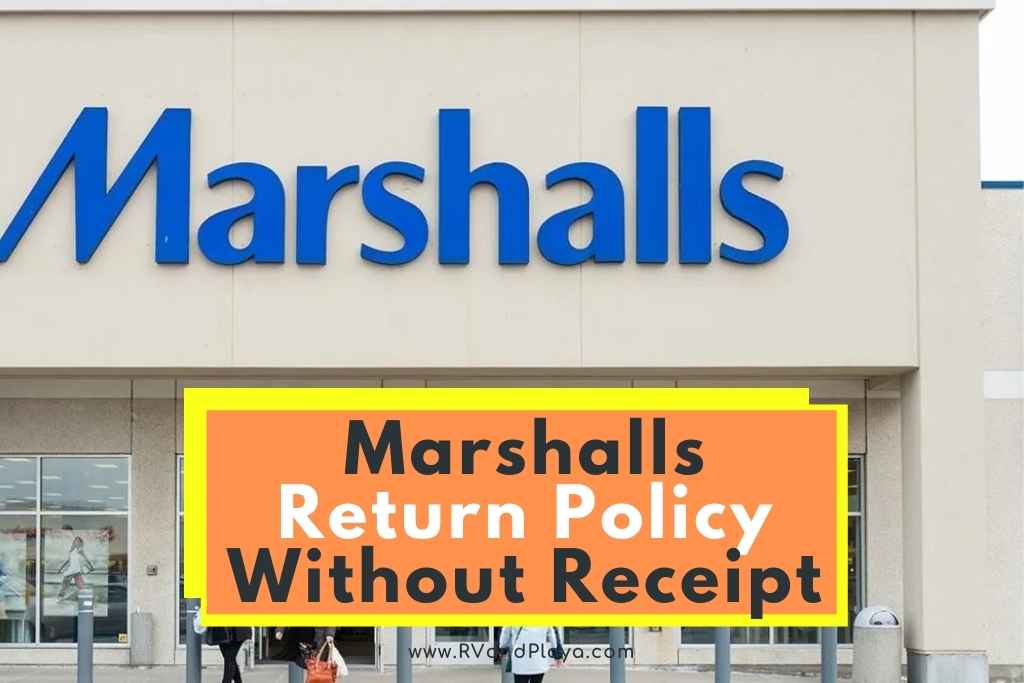 marshalls return policy without receipt