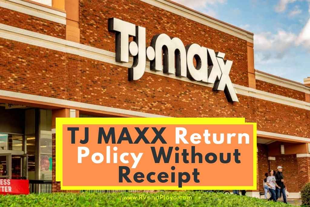 tj maxx return policy without receipt