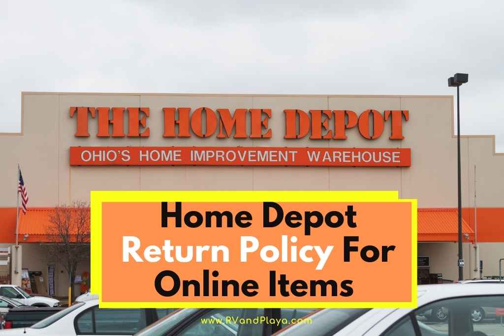 home depot online return policy