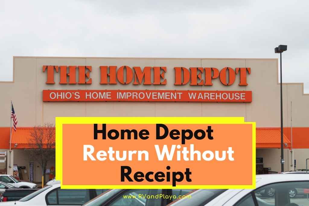 home depot return without receipt
