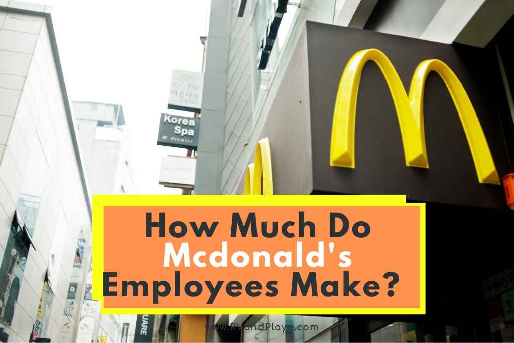 how much do mcdonald's employees make a month