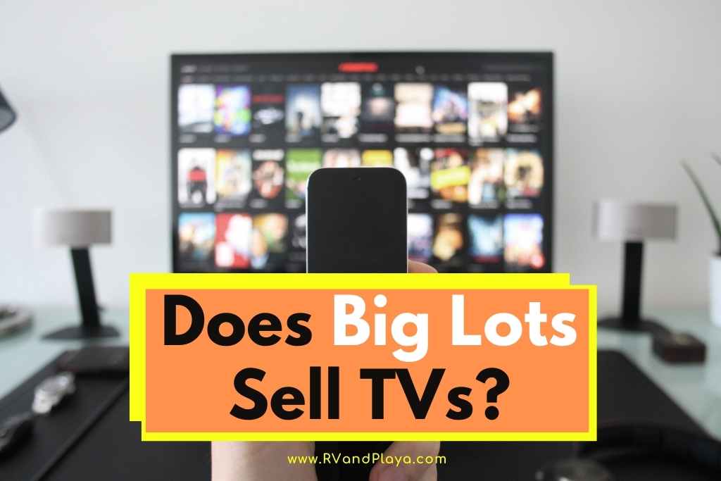 Does Big Lots Sell TVs