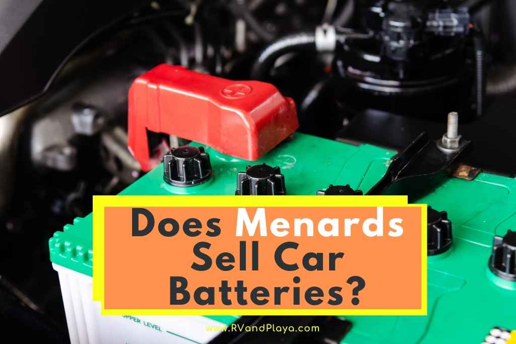 Does Menards Sell Car Batteries