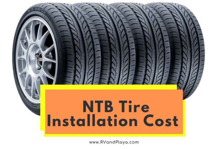 NTB Tire Installation Cost (Mount & Balance Price)