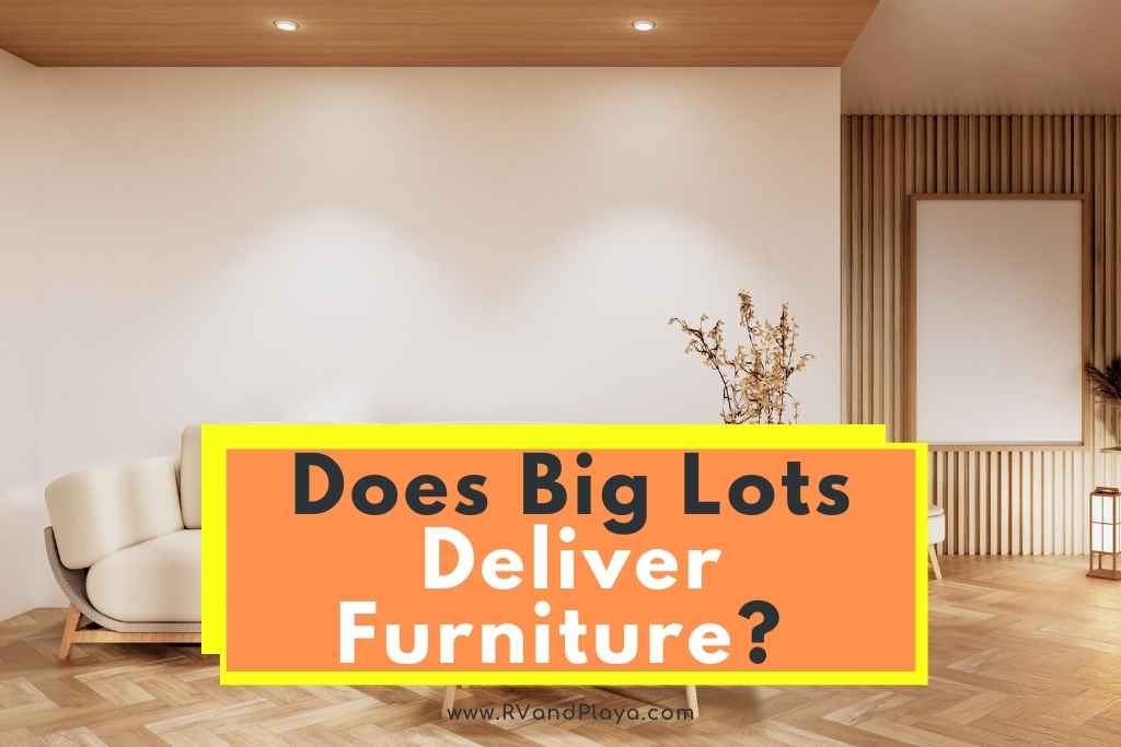 does big lots deliver furniture
