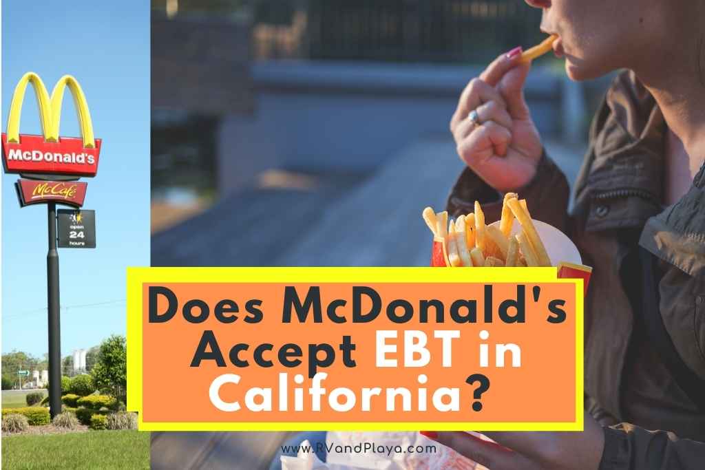 does mcdonald's accept ebt in california