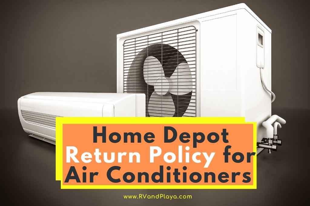 home depot return policy air conditioner