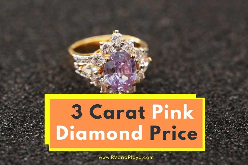 3 carat pink diamond price