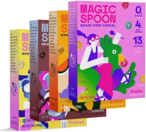 Magic Spoon Cereal - 4 Flavor Variety Pack