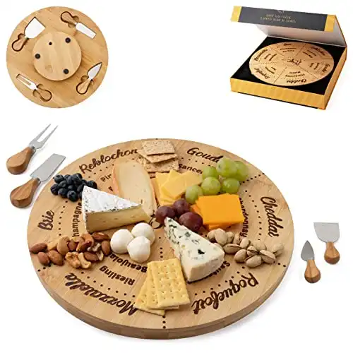 Wine Pairing Cheese Board Set